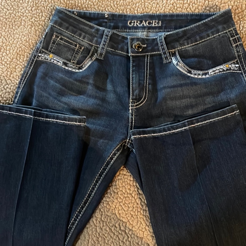 Grace in LA size 27 boot cut jeans